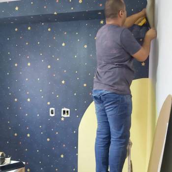 Papel De Parede Quarto Feminino em Embu das Artes